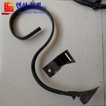 경운기부품 경운기 액세서리 S 형 탄성 치아 쟁기 팁 유형 쟁기 삽 서브 토양 경운기 액세서리 경운기 두꺼운 탄성 치아, 쟁기와 삽 세트