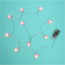 분홍색 하트 벽 유리창 수면 무드등 줄조명 할로윈 트리꾸미기 트리전구 캠핑장 tree, 레드