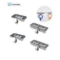 오케이홈멜 아트월 무타공 브라켓 틈새 고정핀 무타공후크 소품걸이, 셋쿡(2개)+셋쿡빅(2개)