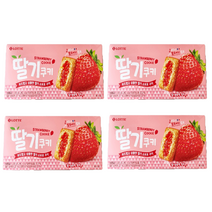 롯데제과 딸기 쿠키, 230g, 4개