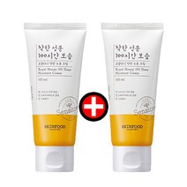 스킨푸드 로얄허니 착한 수분크림NEW, 100g, 2개