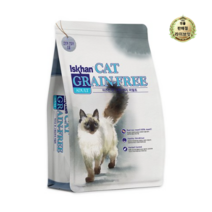 라이브잇 이즈칸 캣 어덜트 그레인프리 고양이 사료, 연어 + 닭, 9개, 6.5kg