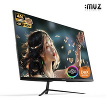 아이뮤즈 스톰뷰 MU324KV1 4K UHD HDR 32인치 USB-C PD 60W 삼성 덱스 게이밍 모니터
