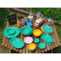 옛날 레트로 멜라민 추억의 분식집 떡볶이 중국집 짜장면 그릇 업소용 포장마차 캠핑 접시, 5.떡볶이/순대볼, 노랑
