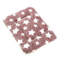 라클라우드침대 Soft Plush Pet Bed for Cats or Small Dog Rectangle Self Warming Fall Winter Indoor Sleeping, [03] L, [01] 01
