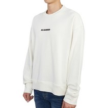 질샌더 [질샌더] 로고 J47GU0001 J45050 102 남자 긴팔 맨투맨 티셔츠