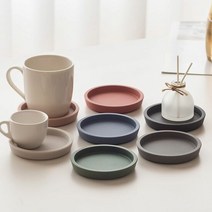 실리콘컵받침 국산 실리콘 컵받침 다용도 티코스터 받침대 주문, 단품