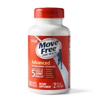 Move Free (미국직배) 무브프리 글루코사민 콘드로이틴 80정 Advanced - 80 tablets Joint Health Supplement with Glucosamine and Chondroitin, 1개