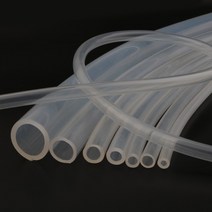 유압호스 고압 1미터 식품 등급 실리콘 튜브 2 ~ 21mm 투명 호스 유연한 고무 내열성 식수 파이프, 01 100cm_14 2 x 4mm