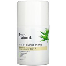 InstaNatural Vitamin C Night Cream 인스타내츄럴 비타민C 나이트 크림 50ml, 1개