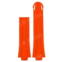 오리스 홀리 시계 호환 24x12mm 러버 밴드 우레탄 워치 스트랩 실리콘 시계줄 교체