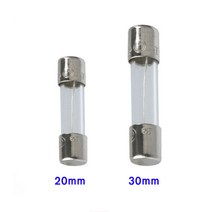 유리관 휴즈 20mm 30mm FUSE / 다양한 용량 / 퓨즈, 20mm/3A