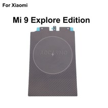 파워딜 Aocarmo-무선 충전 인덕션 코일 NFC 모듈 샤오미 9 Mi 탐색 투명 에디션 수리용 플렉스 케이블, 02 Mi9 Explore Edition