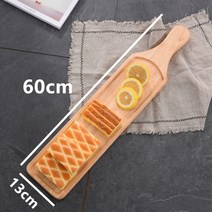 우드 플레이팅 긴 직사각 접시 도마 고기 샤브샤브 식당 레스토랑 롱 나무 원목 1M 초밥, [오크]홈60x13