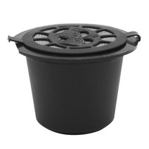 커피 머신 호환 부품 13pcs 카페 필터 재사용 가능한 캡슐 모든 nescafe dolce gusto 모델 리필 필터 바구니 도구 저렴한 가격, 1개, 검은색