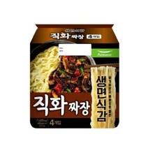[풀무원] 생면식감 직화짜장 4입(1BOX), 8개