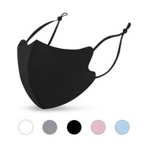 3D 네오플랜 끈조절 마스크/패션 컬러 마스크 (5 Color) [두께 2종] (블랙 대형 사이즈 추가)