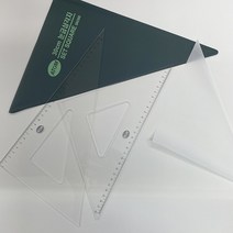 동아측기 ATOM 눈금삼각자 30cm (2개한세트)