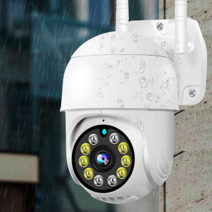 실외 양방향 무선 cctv 카메라 파노라마 휴대 전화, 15일 녹화 울트라 WIFI 방수 인터콤3MP