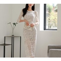 예복 원피스 신부 상견례 피로연 수입