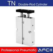 에어 공압 실린더Airtac 유형 TN 10 40 듀얼로드 더블 액션 TN10x200 TN16x30 TN20x80 공압 실린더 더블, 04 Stroke 20mm_01 Bore 10