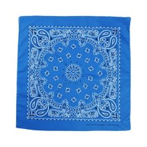 유니esx면 힙합 두건 나라 페이즐리 인쇄 헤어 밴드 스퀘어 스카프 마스크