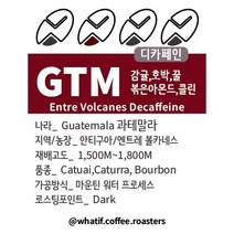디카페인 과테말라 안티구아 엔트레 볼카네스 원두 200g, 디카페인 과테말라 200g, 1개