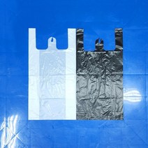 HD양날봉투(고급무지) M자(백유백 흑색) 폭29 32cm, 백유백32(6+6)X57