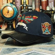 AIMPEAK_CAP54번 고급 명품모자 에임피크 남녀공용 럭셔리 블랙 나방해골 캡모자 커플모자