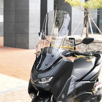 21-23 야마하 NMAX125 롱 윈드 스크린 투명 SHC 국산, 클리어