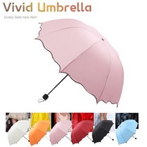 비비드* 6종 컬러 핫 4단 우산 * (8k) [여우창고]