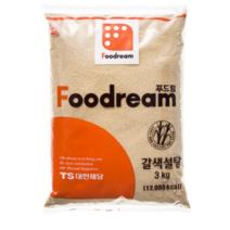 푸드림 갈색설탕, 3kg, 1개
