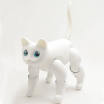 움직이는장난감 생선인형 고양이전동볼 코끼리 로보틱스 Marscat 생체 공학 애완 동물 고양이 홈 로보 대, 02 White_01 Standard Set