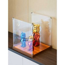 아크릴장식장 레고장 기념품 트로피 양주 수납장 투명, 높이cm10길이너비cm10x10