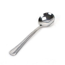 스텐 빙수 스푼 17cm 업소용 아이스크림 화채 숟가락 시리얼 수저, 50개