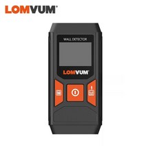 금속탐지기 금속검출기 lomvum 금속 탐지기 배선 감지기 레이저 미터 다기능 숨겨진 와이어 금속 나무 파인더 벽 스캐너 usb 디지털, 유일한 금속 탐지기