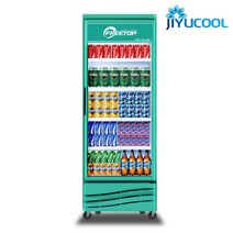업소용 음료수 컬러 냉장고 프리탑 FT-470RM 민트, 무료배송지역