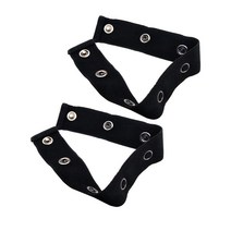 2 pcs 허리띠 익스텐더 재사용 가능한 조정 가능한 멀티 사용 탄성 스냅 버튼 진 허리에 사용하기 쉬운 바지