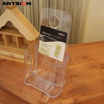 아트사인 A6 1단카탈로그꽂이4606/스탠드꽂이/홍보물꽂이/전단꽂이/명함꽂이/메뉴꽂이, 카탈로그꽂이4606_1개