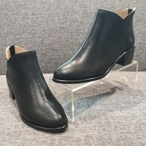 미셸by탠디 여성 4cm 베이직 숏 앵글부츠 119506 BL