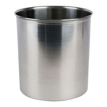 스테인리스 휴지통 소사이즈 185x185mm, 1개