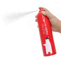 대동소방 아임히어로 차량용 가정용 주방용 캠핑용 휴대용 스프레이형 미니 소화기 350ml*3개