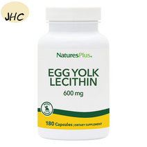 JHC[미국직구/구매대행] NaturesPlus 난황유 난황 레시틴 계란레시틴 난유캡슐 600mg 180캡슐 2병, 2개, 180정, 180개