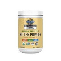 가든오브라이프 콜라겐 코코넛 MCT 분말 24인분, Keto Butter, 10.58 Ounce (Pack of 1)
