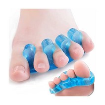 DR. JK- ToePal Gel Toe Separator 2 Pairs Spacers Straightener Hammer Spreader Stretcher Correc