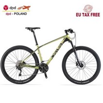 MTB/산악용 6.0 카본 파이버 산악 자전거 26 &;/27.5&;/29 &; 완벽한 하드 테일 6000 30 단, black yellow+27.5x17