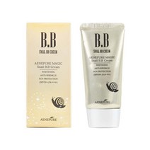 앤느퓨어 스네일 보습 파운데이션 기초화장 베이스 물광 재생 비비 bb 크림 50ml