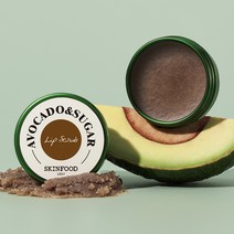 스킨푸드 2+1 아보카도&슈가 립 스크럽 14g, 아보카도&슈가 립 스크럽 2개, 아보카도&올리브 립밤 1개