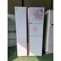 (중고냉장고)삼성지펠 홈바 강화유리 양문형냉장고 700리터급