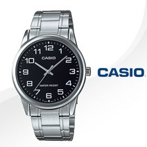 타임플래닛 CASIO MTP-V001D-1B 카시오 시계 메탈밴드